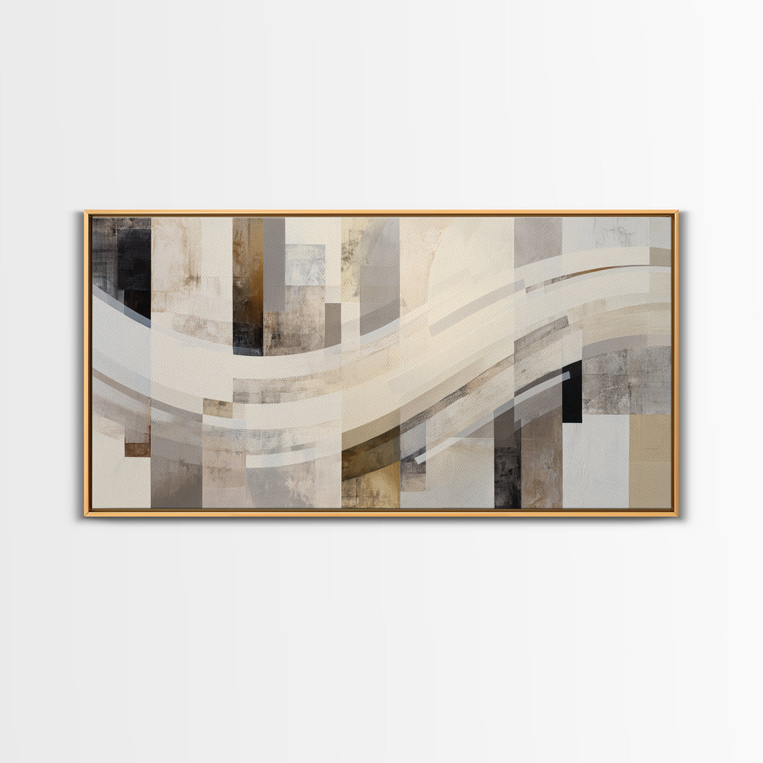 Bridal Veil Texture Abstract Framed Canvas Print, Wedding Art, Gallery Decor, Living Room Decor, Fine Art, Romance, WED-2x1-27