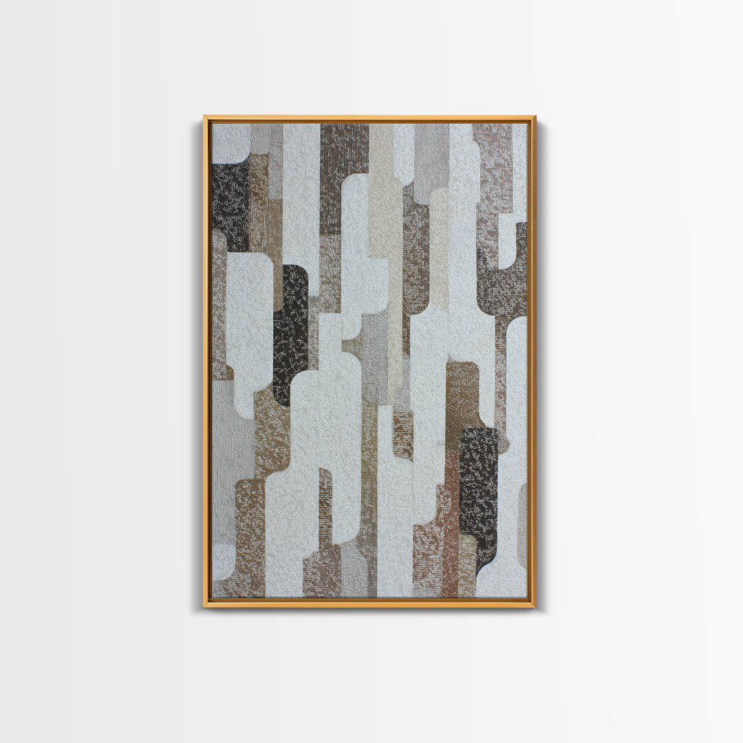 Lace Pattern Ivory Abstraction Canvas Print, Wedding Art, Wedding Reception, Living Room Decor, Abstract Art, Romance, WED-2x3-27
