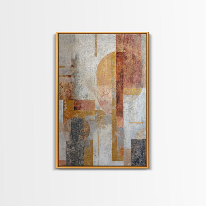 Lace Pattern Ivory Abstraction Framed Canvas Print, Wedding Art, Room Decor, Living Room Decor, Abstract Art, Romance, WED-2x3-75