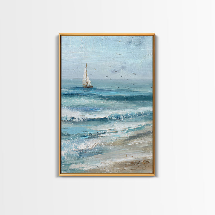 Honeymoon Coastal Sunset Framed Canvas Print, Wedding Art, Custom Portrait, Living Room Decor, Romance, Wedding Decoration, WED-2x3-97