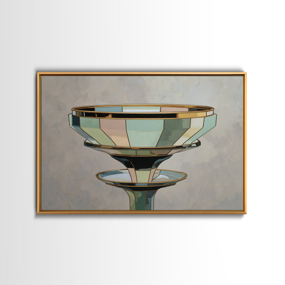 Champagne Coupe Tower Canvas Print, Wedding Art, Wedding Decoration, Living Room Decor, Fine Art, Romance, Wedding Poster, WED-3x2-73