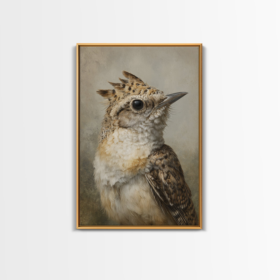 Bird Delivering a Tiny Love Letter Canvas Print, Whimsical Art, Wall Decor, Living Room Decor, Fine Art, Wonder, Printable Art, WHI-2x3-31
