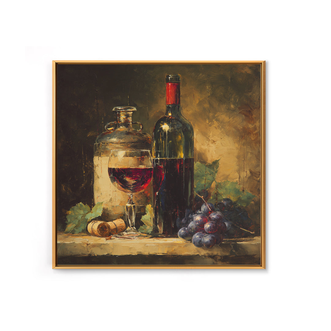 Red Wine Swirl Abstract Canvas Print, Winery Art, Wall Art Print, Winery Decor, Abstract Art, Vineyard, Gallery Decor, WIN-1x1-31