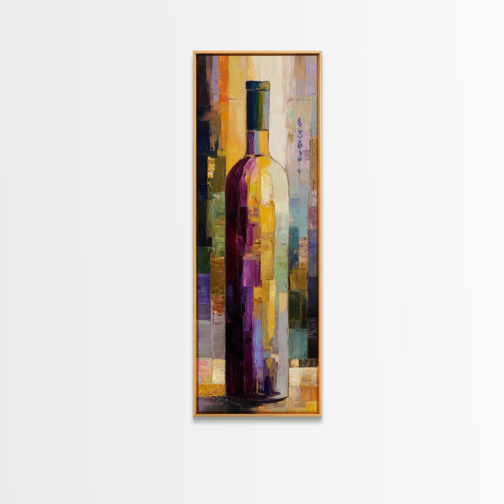 Wine Barrel with Lavender and Sunlight Canvas Print, Winery Art, Neutral Decor, Winery Decor, Fine Art, Vineyard, Home Decor, WIN-1x3-42