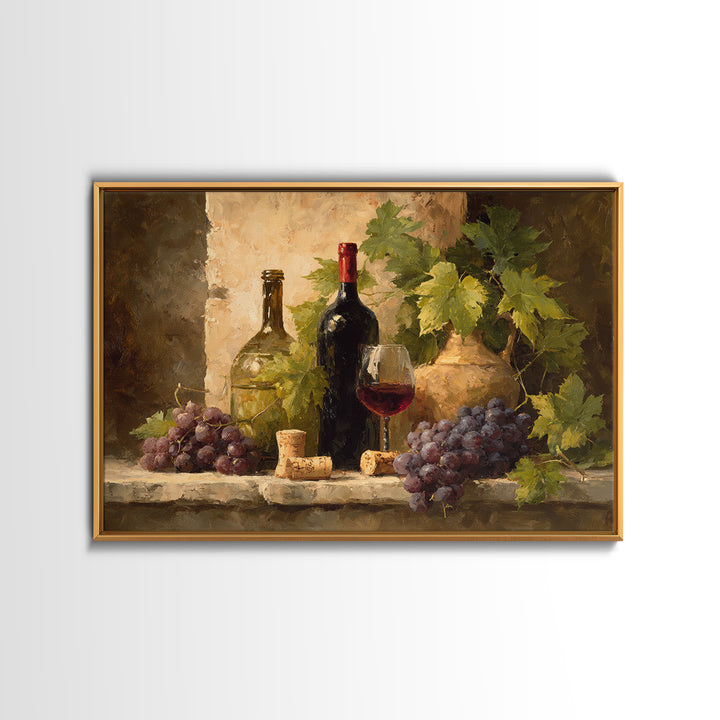 Corks Arranged as Geometric Pattern Canvas Print, Winery Art, Farmhouse Decor, Winery Decor, Abstract Art, Vineyard, Bar Art, WIN-3x2-22