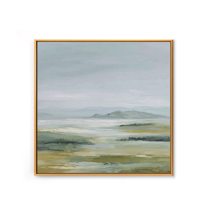 Calming Landscape with Open Sky and Gentle Canvas Print, Waiting Room Art, Dental Office Decor, Waiting Room Decor, Calm, WRA-1x1-1