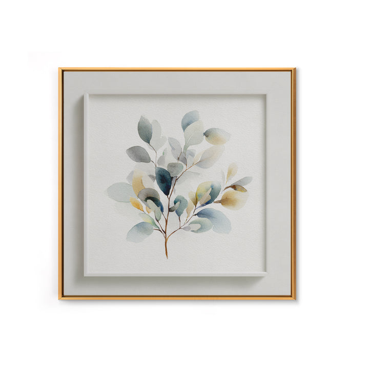 Neutral Botanical Branch Canvas Print, Waiting Room Art, Office Wall Art, Waiting Room Decor, Fine Art, Calm, Dental Wall Art, WRA-1x1-3