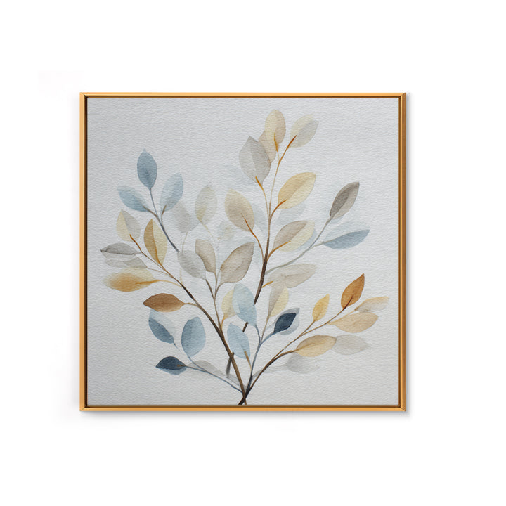 Neutral Botanical Branch Canvas Print, Waiting Room Art, Modern Decor, Waiting Room Decor, Fine Art, Calm, Home Decor, WRA-1x1-75