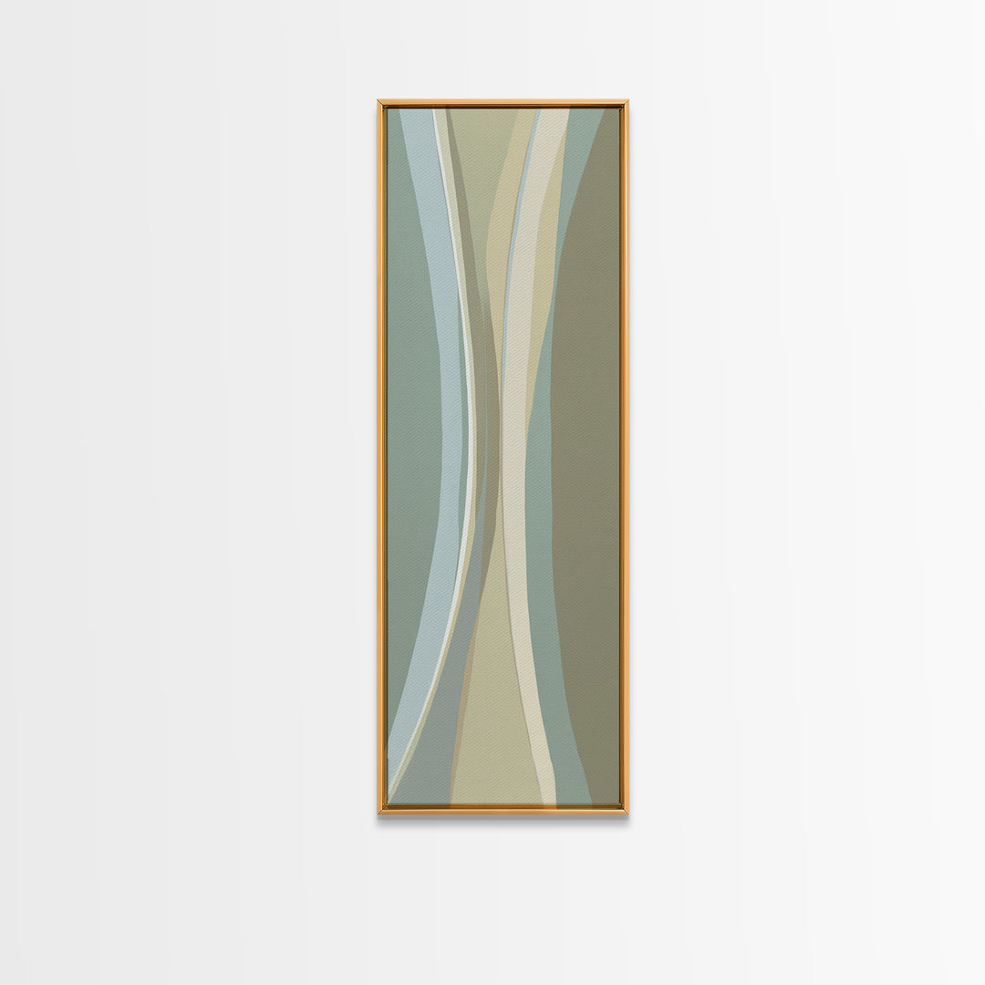Minimal Geometric Composition Canvas Print, Waiting Room Art, Office Art, Waiting Room Decor, Abstract Art, Calm, Gallery Decor, WRA-1x3-41