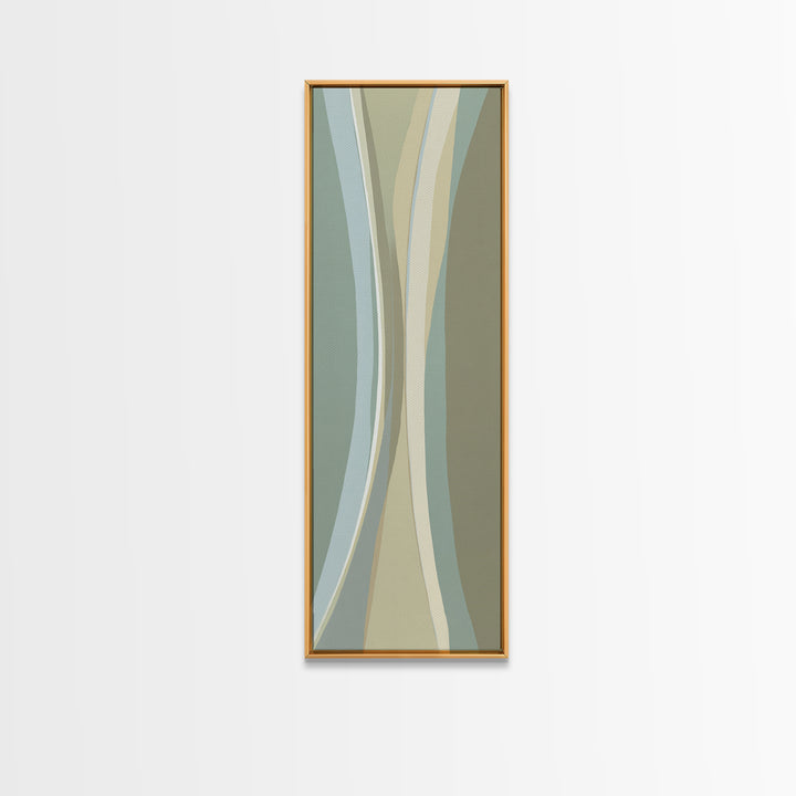 Minimal Geometric Composition Canvas Print, Waiting Room Art, Office Art, Waiting Room Decor, Abstract Art, Calm, Gallery Decor, WRA-1x3-41