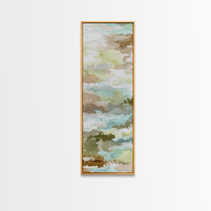 Warm Desert Sunrise Canvas Print, Waiting Room Art, Therapy Office Decor, Waiting Room Decor, Fine Art, Calm, Art Print, WRA-1x3-49