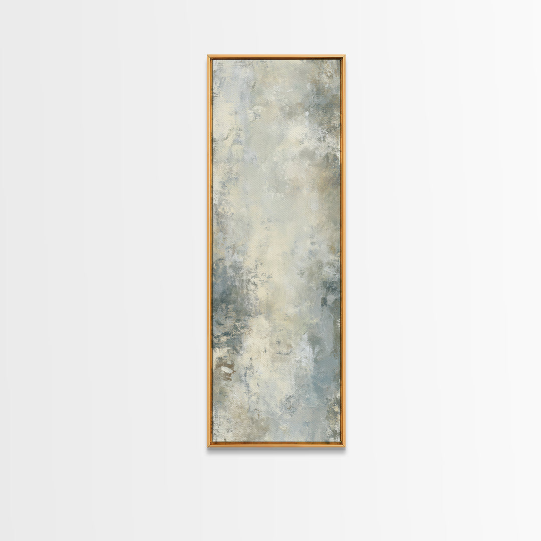Light Marble Texture Abstract Framed Canvas Print, Waiting Room Art, Printable Art, Waiting Room Decor, Fine Art, Calm, WRA-1x3-84