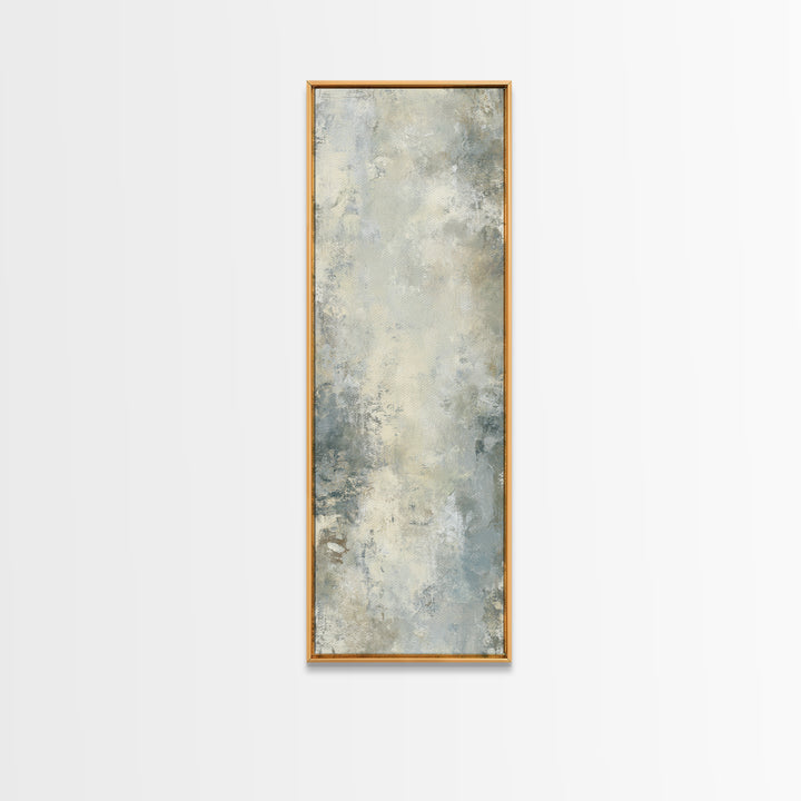 Light Marble Texture Abstract Framed Canvas Print, Waiting Room Art, Printable Art, Waiting Room Decor, Fine Art, Calm, WRA-1x3-84
