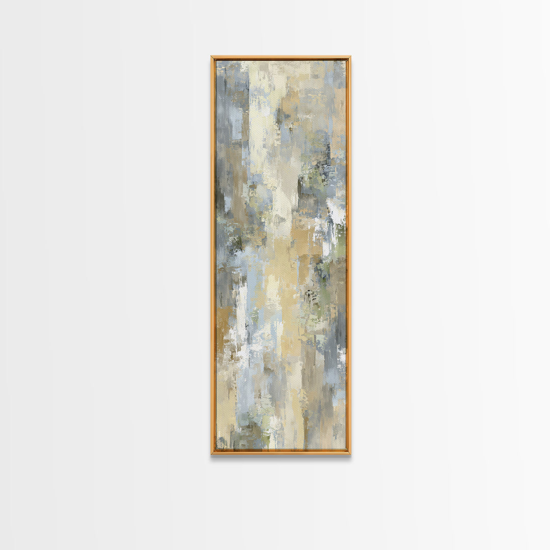 Warm Desert Sunrise Canvas Print, Waiting Room Art, Dental Art, Waiting Room Decor, Fine Art, Calm, Textured Painting, WRA-1x3-97