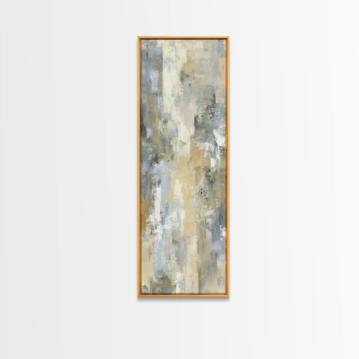 Warm Desert Sunrise Canvas Print, Waiting Room Art, Dental Art, Waiting Room Decor, Fine Art, Calm, Textured Painting, WRA-1x3-97