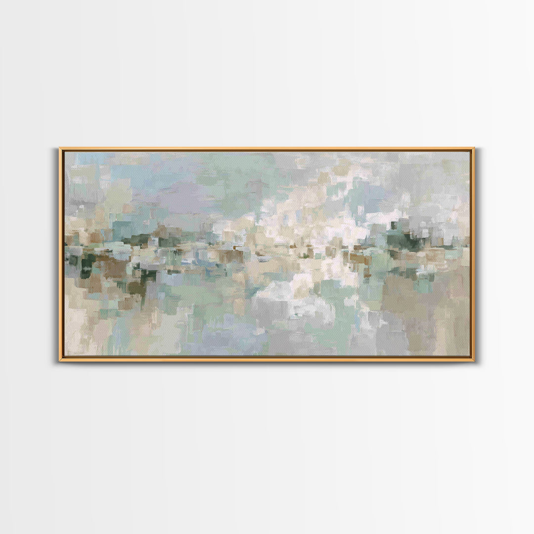 Modern Neutral Arch Abstraction Canvas Print, Waiting Room Art, Contemporary Art, Waiting Room Decor, Abstract Art, Calm, WRA-2x1-17