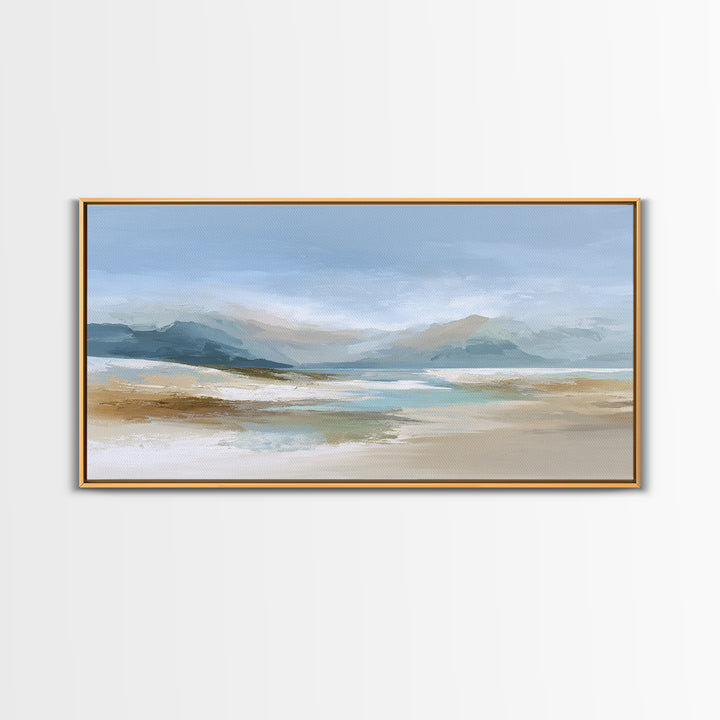 Modern Neutral Arch Abstraction Canvas Print, Waiting Room Art, Contemporary Art, Waiting Room Decor, Abstract Art, Calm, WRA-2x1-41