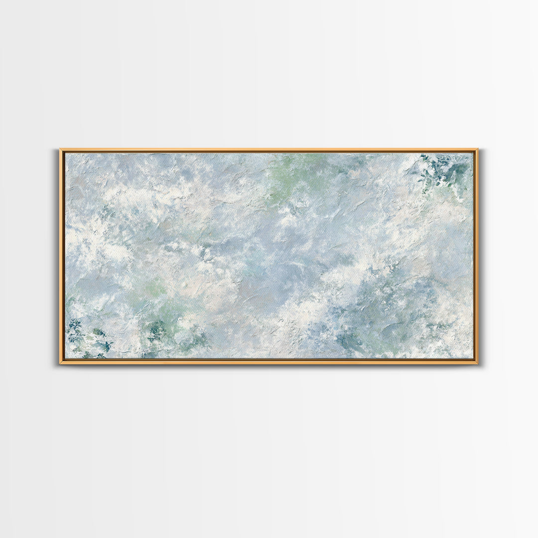 Light Marble Texture Abstract Framed Canvas Print, Waiting Room Art, Modern Art, Waiting Room Decor, Abstract Art, Calm, WRA-2x1-92