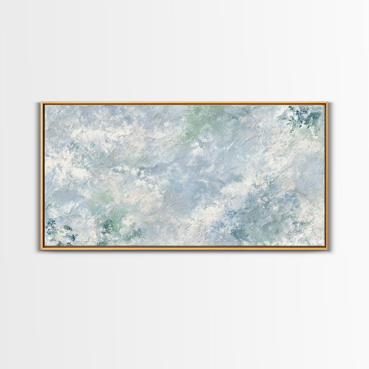 Light Marble Texture Abstract Framed Canvas Print, Waiting Room Art, Modern Art, Waiting Room Decor, Abstract Art, Calm, WRA-2x1-92
