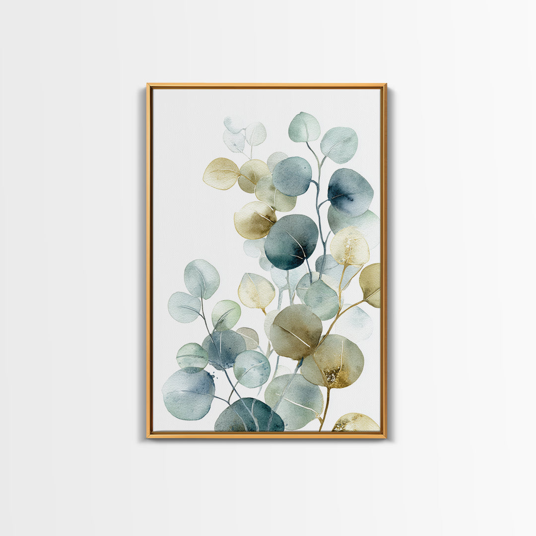 Neutral Botanical Branch Canvas Print, Waiting Room Art, Photography Print, Waiting Room Decor, Calm, Minimalist Decor, WRA-2x3-11