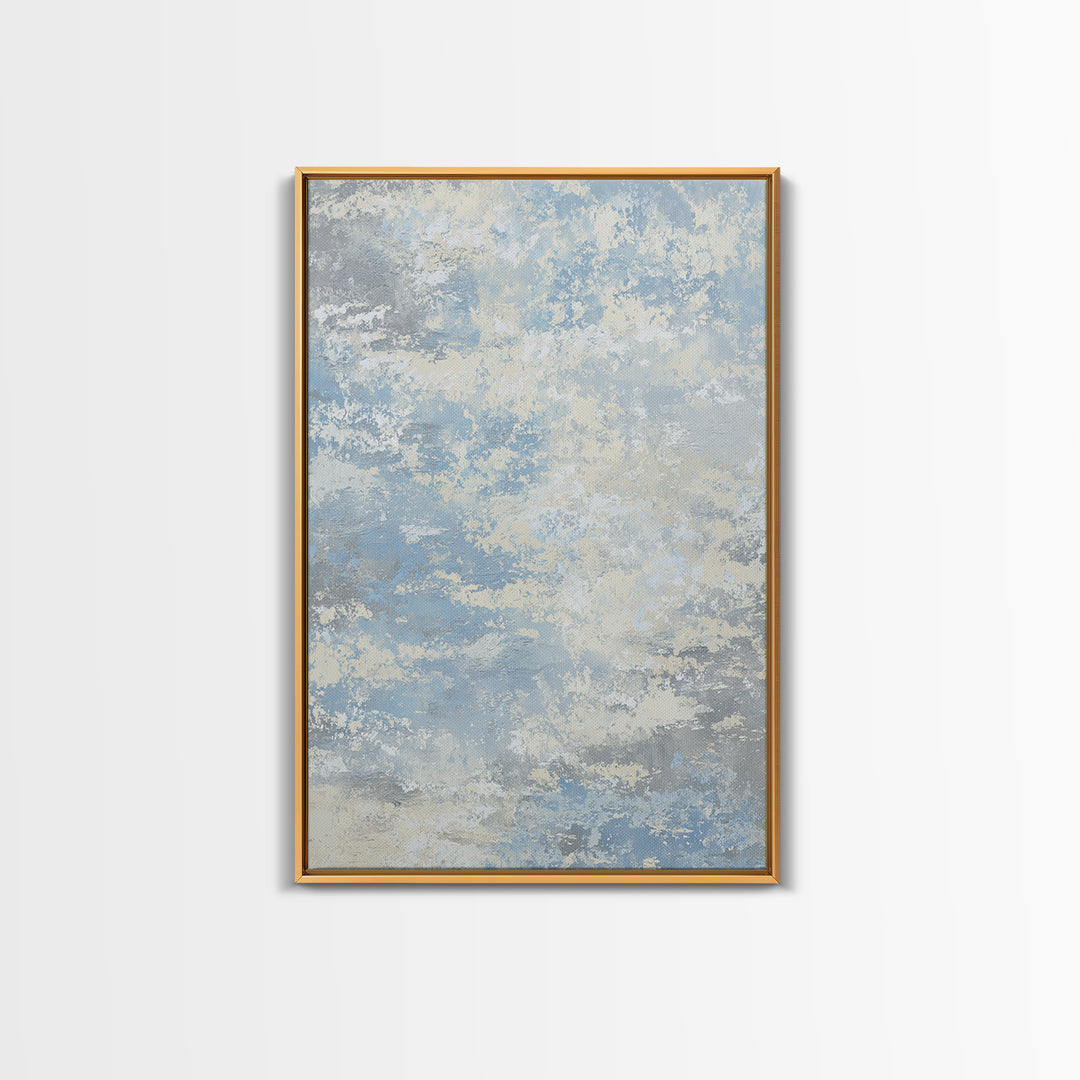 Soft Abstract Waves Canvas Print, Waiting Room Art, Office Decor, Waiting Room Decor, Abstract Art, Calm, Gallery Wall Art, WRA-2x3-82