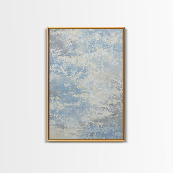 Soft Abstract Waves Canvas Print, Waiting Room Art, Office Decor, Waiting Room Decor, Abstract Art, Calm, Gallery Wall Art, WRA-2x3-82