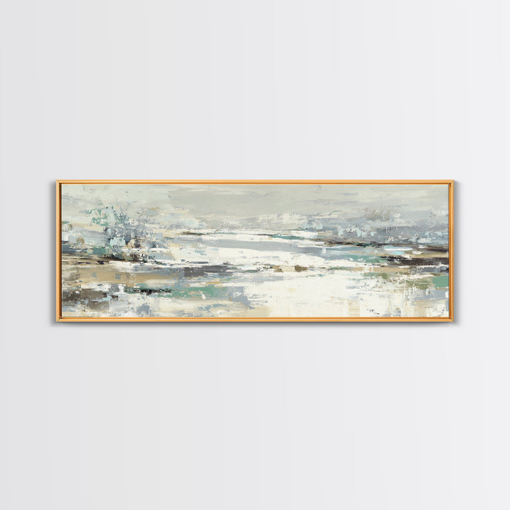 Modern Neutral Arch Abstraction Canvas Print, Waiting Room Art, Dental Wall Art, Waiting Room Decor, Abstract Art, Calm, WRA-3x1-61