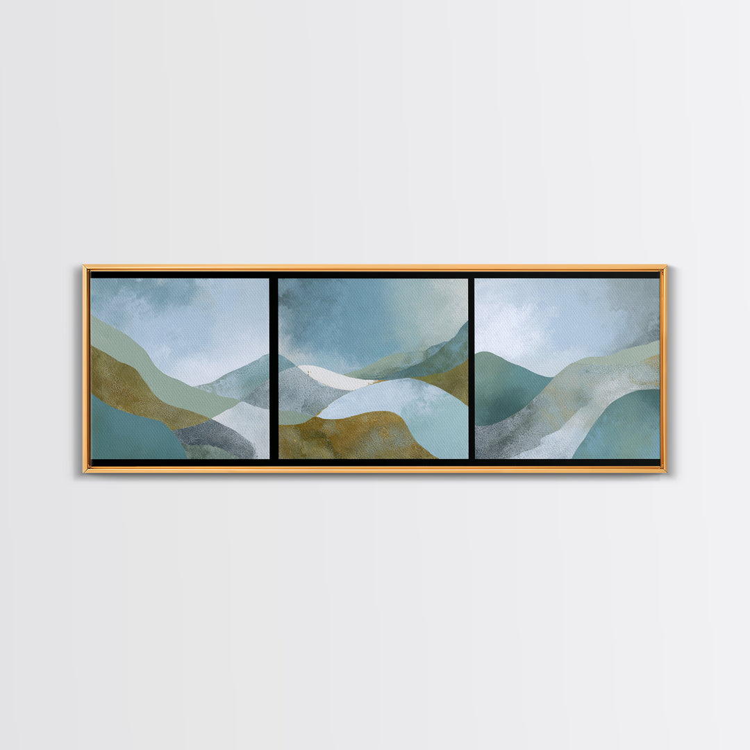 Modern Neutral Arch Abstraction Canvas Print, Waiting Room Art, Dental Wall Art, Waiting Room Decor, Abstract Art, Calm, WRA-3x1-85