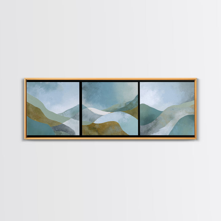 Modern Neutral Arch Abstraction Canvas Print, Waiting Room Art, Dental Wall Art, Waiting Room Decor, Abstract Art, Calm, WRA-3x1-85