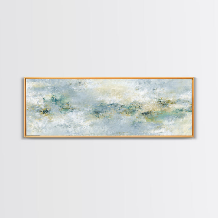 Light Marble Texture Abstract Canvas Print, Waiting Room Art, Minimalist Decor, Waiting Room Decor, Abstract Art, Calm, WRA-3x1-88