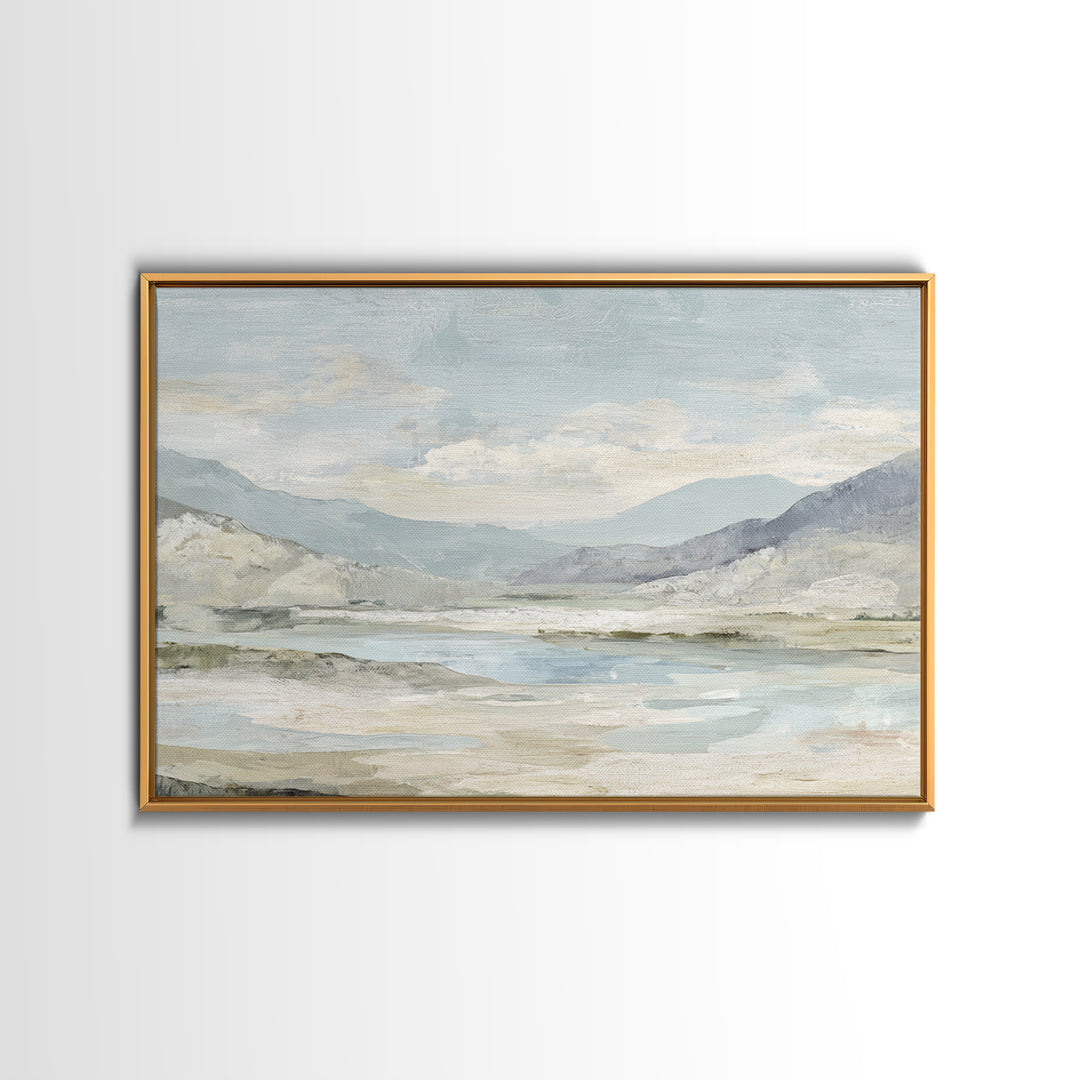 Light Marble Texture Abstract Framed Canvas Print, Waiting Room Art, Fine Art Print, Waiting Room Decor, Abstract Art, Calm, WRA-3x2-100