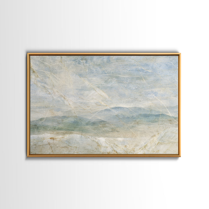 Light Marble Texture Abstract Canvas Print, Waiting Room Art, Office Decor, Waiting Room Decor, Abstract Art, Calm, WRA-3x2-4