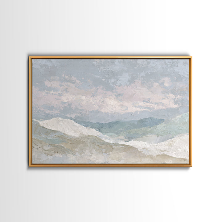 Light Marble Texture Abstract Canvas Print, Waiting Room Art, Office Wall Decor, Waiting Room Decor, Calm, Photography Print, WRA-3x2-52