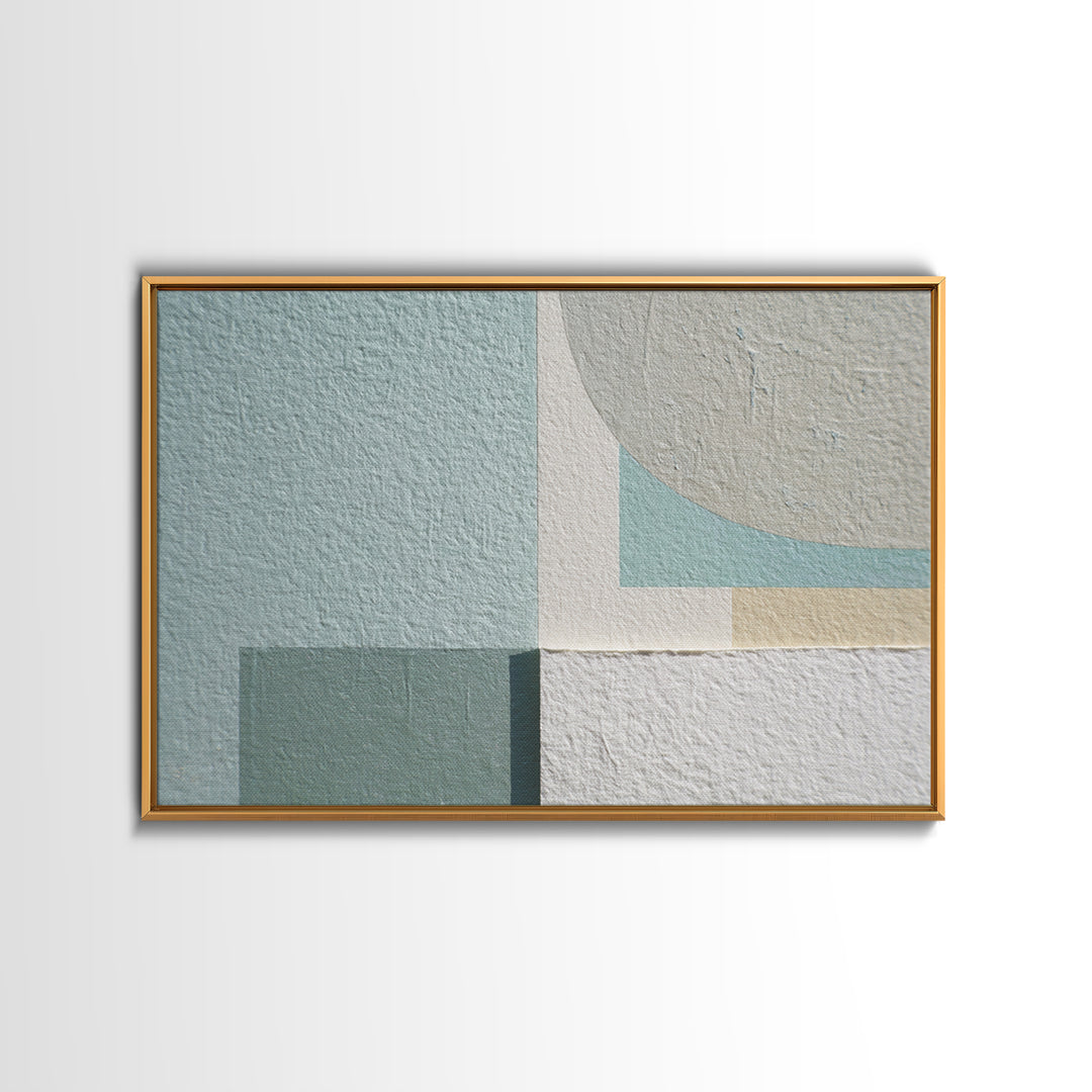 Minimal Geometric Composition Canvas Print, Waiting Room Art, Abstract, Waiting Room Decor, Abstract Art, Calm, Modern Decor, WRA-3x2-57