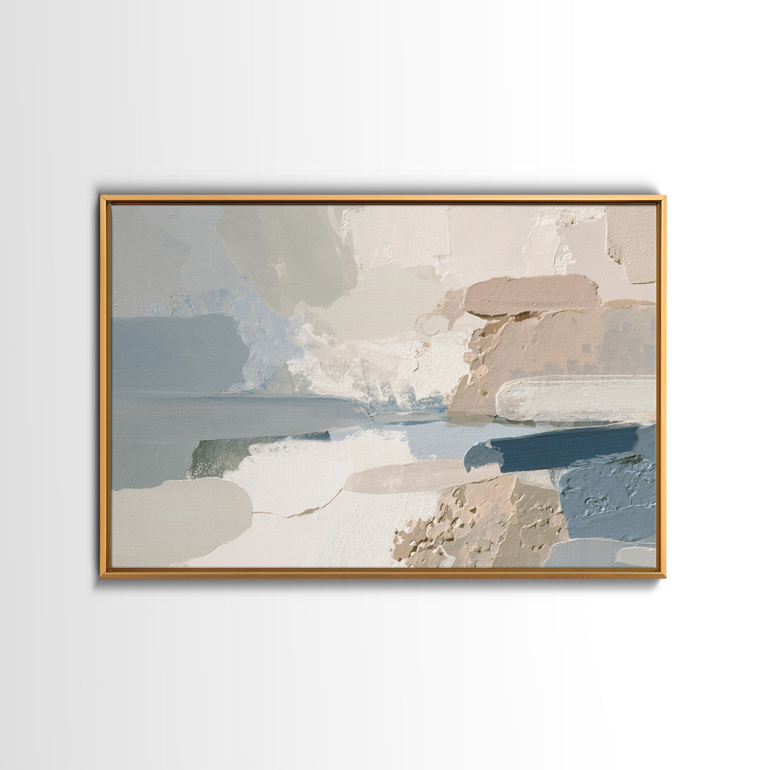 Modern Neutral Arch Abstraction Framed Canvas Print, Waiting Room Art, Photography Print, Waiting Room Decor, Abstract Art, WRA-3x2-97
