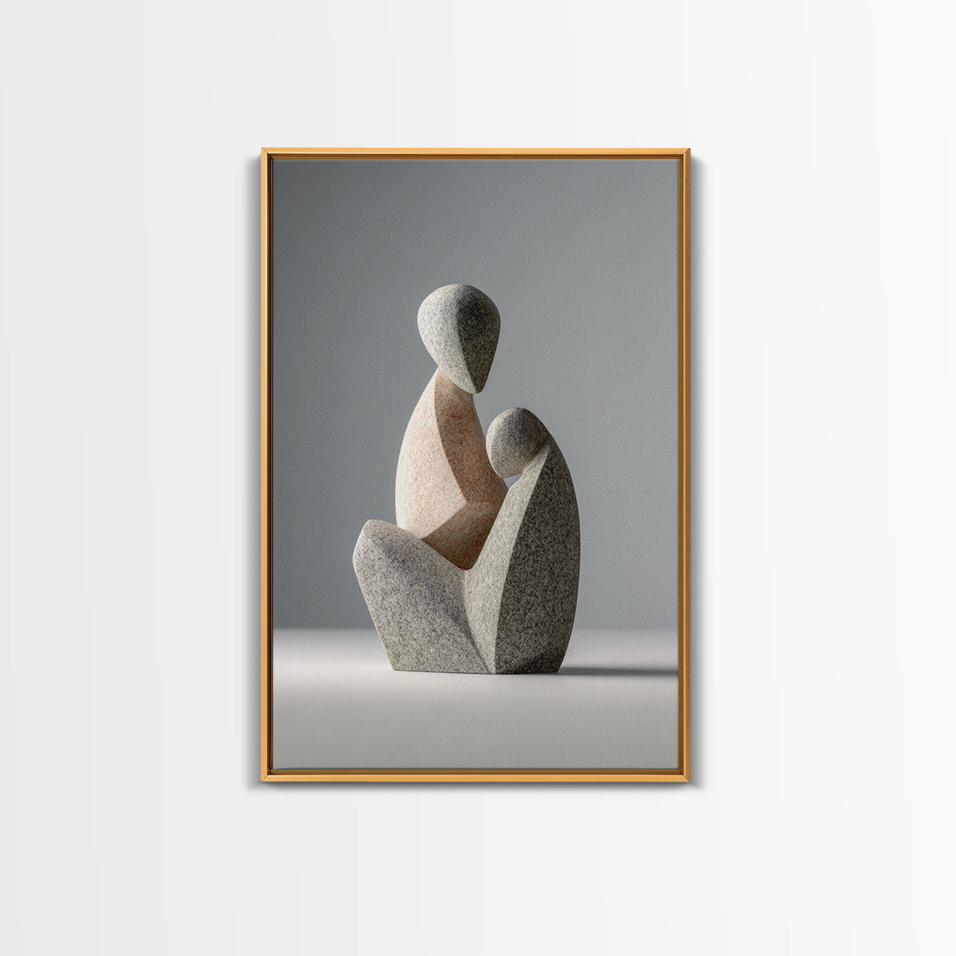 Seated Meditation Figure Canvas Print, Yoga Studio Art, Custom Wall Art, Yoga Studio Decor, Balance, Feminine Wall Art, YSA-2x3-81