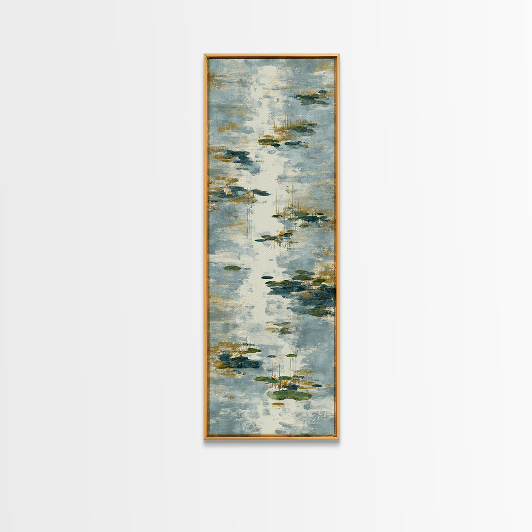 Water Ripple Circle Canvas Print, Zen Art, Beach Decor, Living Room Decor, Fine Art, Zen, Modern Decor, Fine Art Print, ZEN-1x3-73