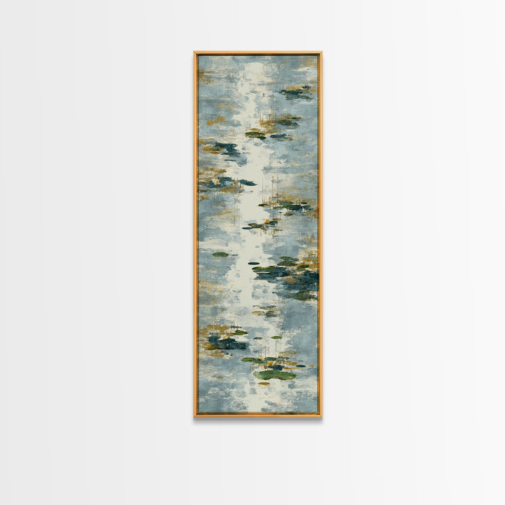 Water Ripple Circle Canvas Print, Zen Art, Beach Decor, Living Room Decor, Fine Art, Zen, Modern Decor, Fine Art Print, ZEN-1x3-73