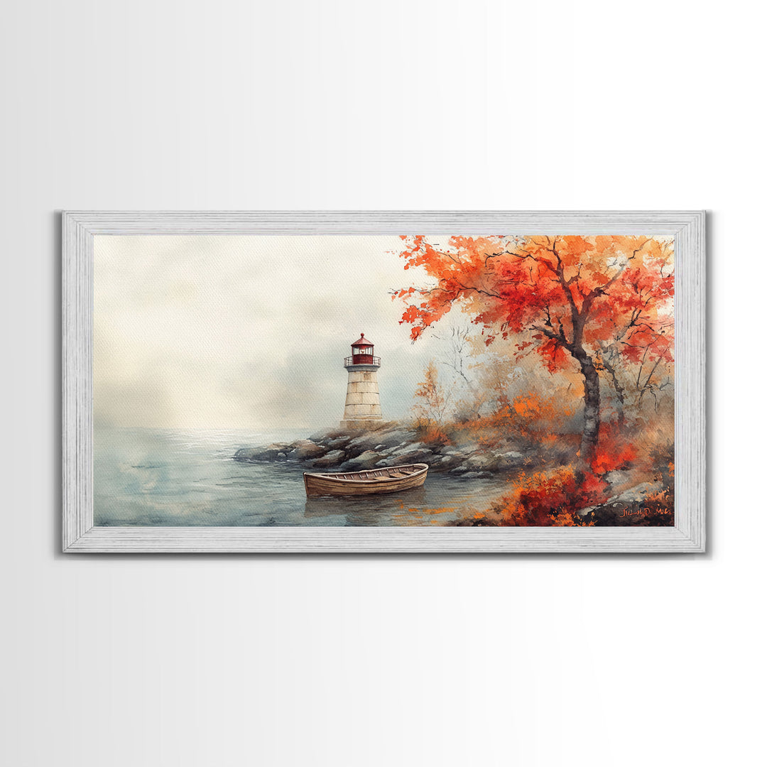 Moody Winter Cowboy Wall Art Framed Canvas Print Western Snowy Mountain Art Minimalist Winter Landscape Holiday Decor Gift Idea 2024