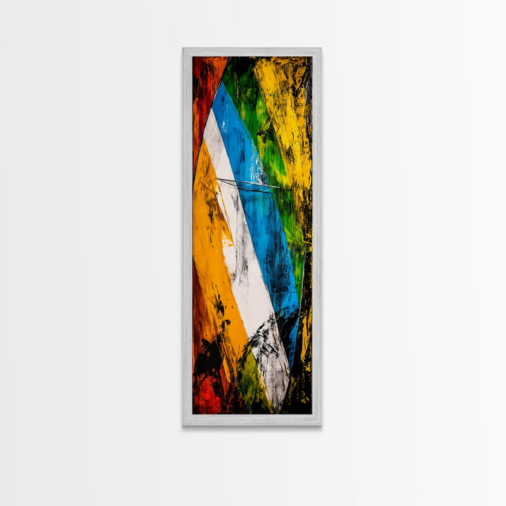 Abstract Shapes, Modern Art, Geometric Canvas Print, Bold Wall Art, Contemporary Home Decor, Large Office Art, Unique Statement Art