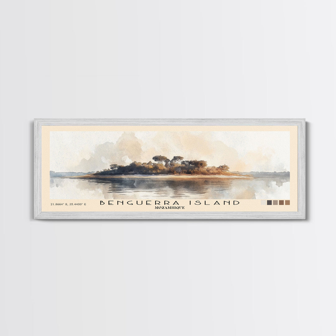 Benguerra Island, Mozambique Watercolor Print, Vacation Gift, Mozambique Wall Art, Vacation Wall Art, Vacatation Memories, Beach Decor, Beach Or Lakehouse Art