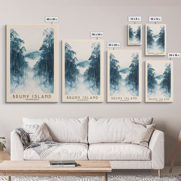 Bruny Island, Australia Watercolor Print, Vacation Gift, Australia Wall Art, Vacation Wall Art, Vacatation Memories, Beach Decor, Beach Or Lakehouse Art