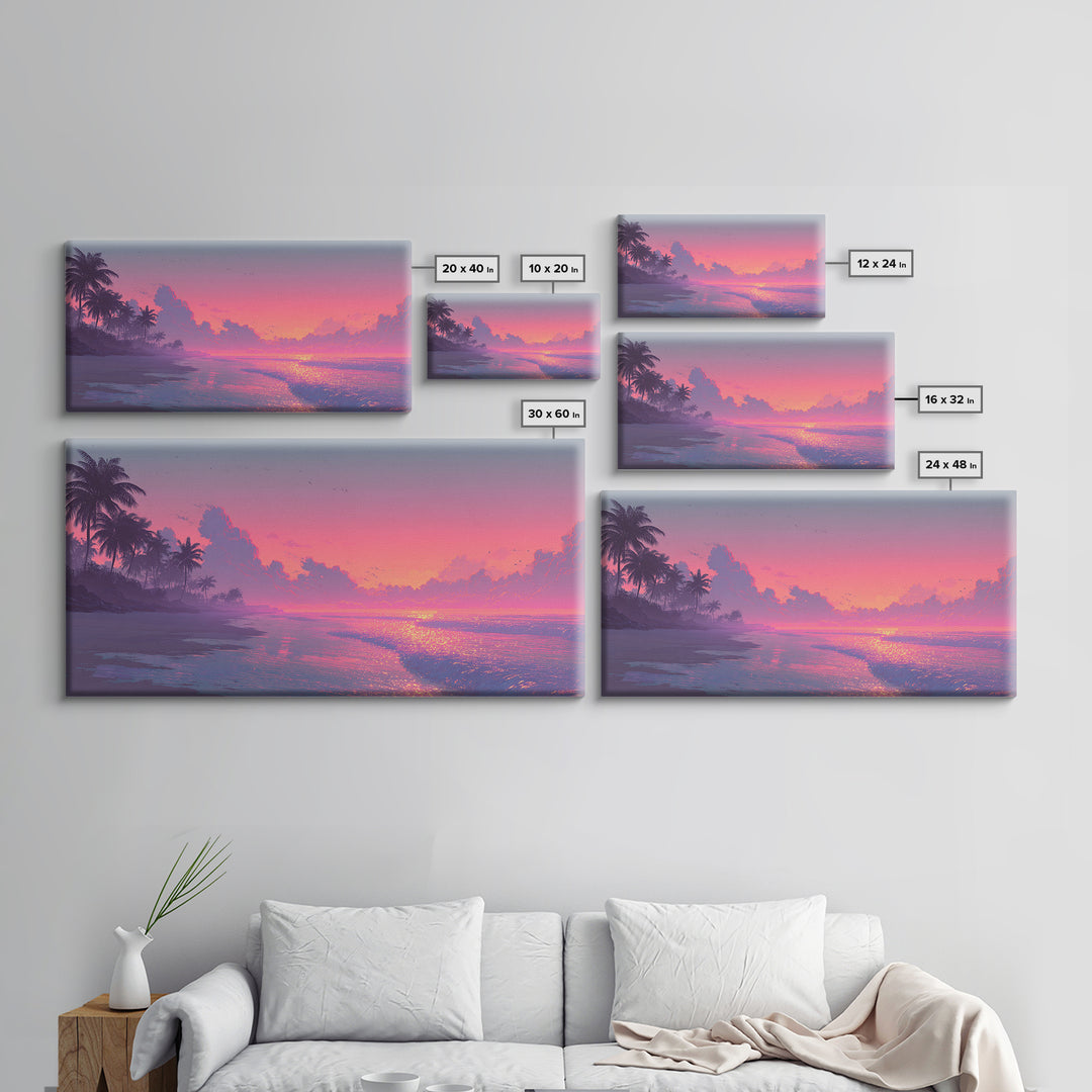 Vibrant Cityscape Painting With Colorful Lights Abstract Urban Wall Art Canvas Print Modern Wall Decor Living Room Art