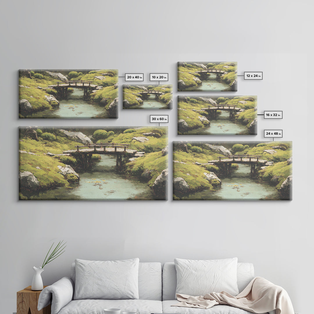 Serene Lake At Dawn With Fisherman In Rowboat And Misty Atmosphere Wall Art
