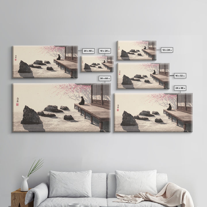 Vibrant Expressionist City Skyline With Bold Colors Digital Canvas Print Modern Wall Art Trendy Living Room Decor Large Wall Art