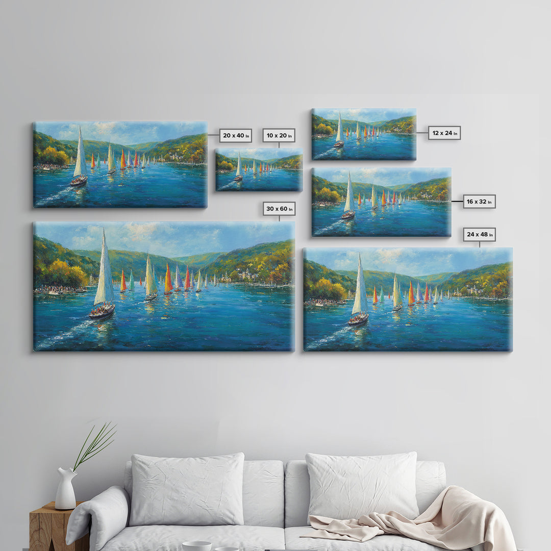 Sunset Neon Tropical Beach Painting Wall Art Canvas Print Vibrant Coastal Home Decor For Living Room And Office