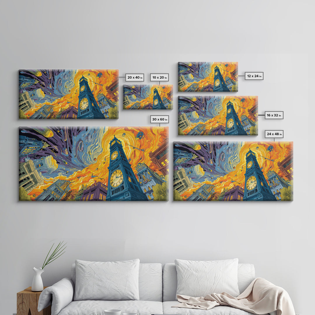 Classic Mountain Landscape Painting Wall Art Canvas Print Grand Scenic Natural View For Rustic Home And Living Room