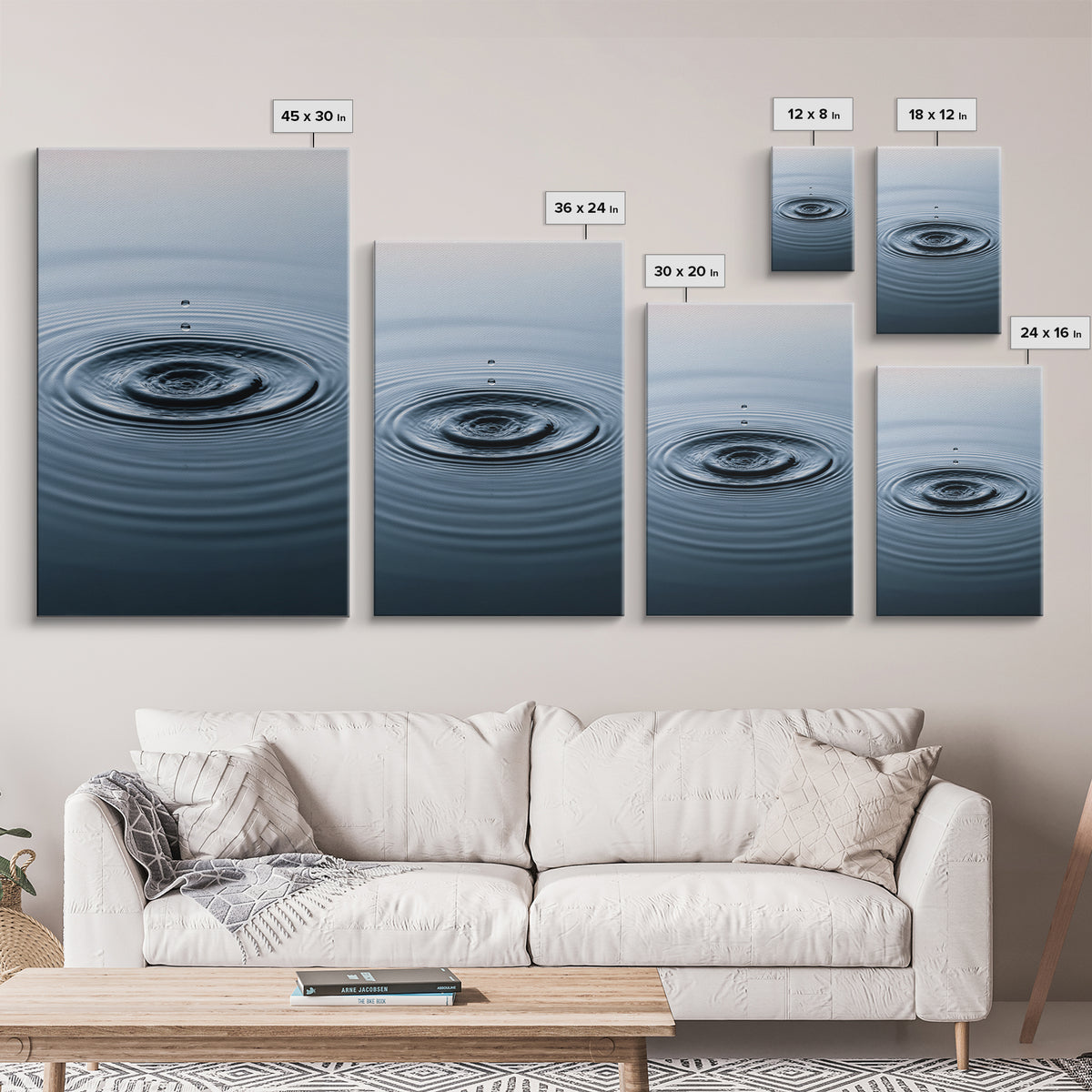 Radiant Spiritual Lotus Meditation Art Vibrant Glow Digital Painting Wall Art Framed Canvas Print For Yoga And Zen Home Decor