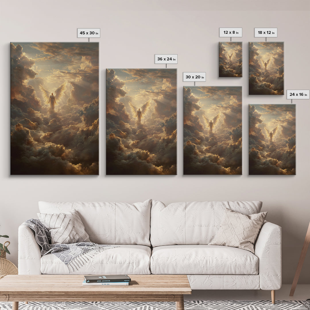 Dark Moody Battle Field Landscape With Cross And Sun Rays Painting Oil Art Print Wall Art For Rustic Home Or Office Decor