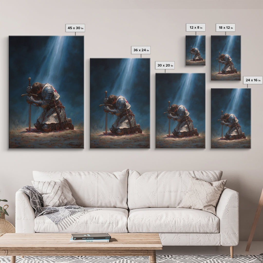 Fantasy Cityscape At Night With Fireworks And Illuminated Minarets Wall Art Print For Magical And Spiritual Home Decor
